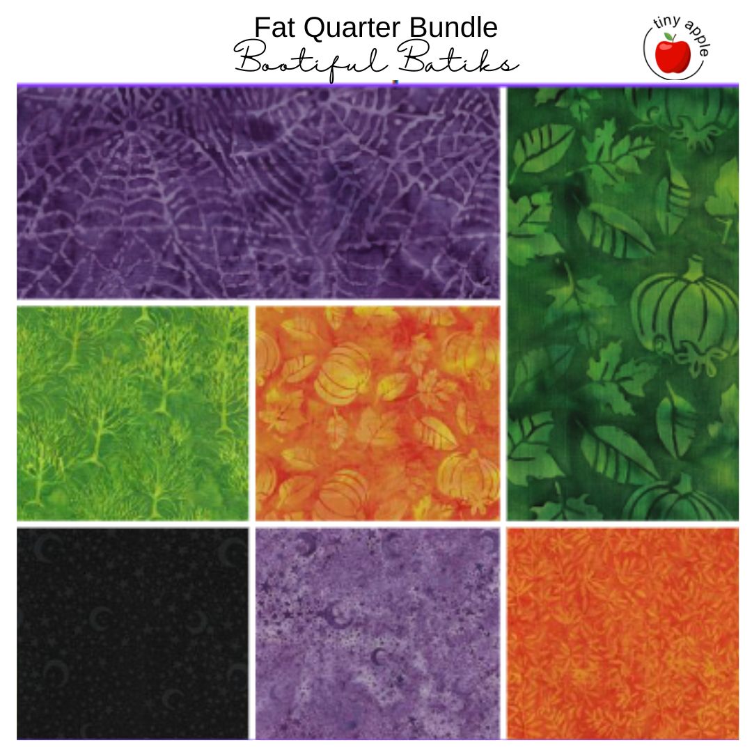 Fat Quarter Bundle (7) - Bootiful Batik