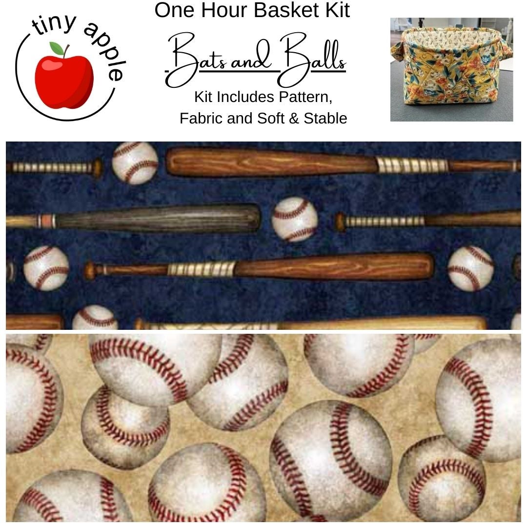 Kit:  One Hour Basket - Bats and Balls