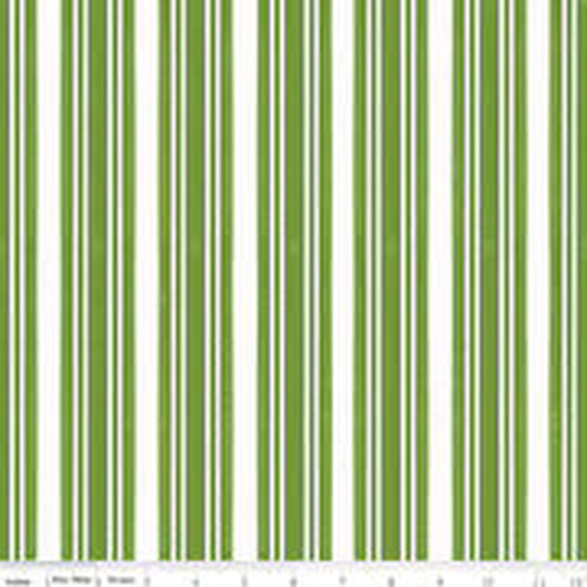 Classic Christmas Stripe - Green