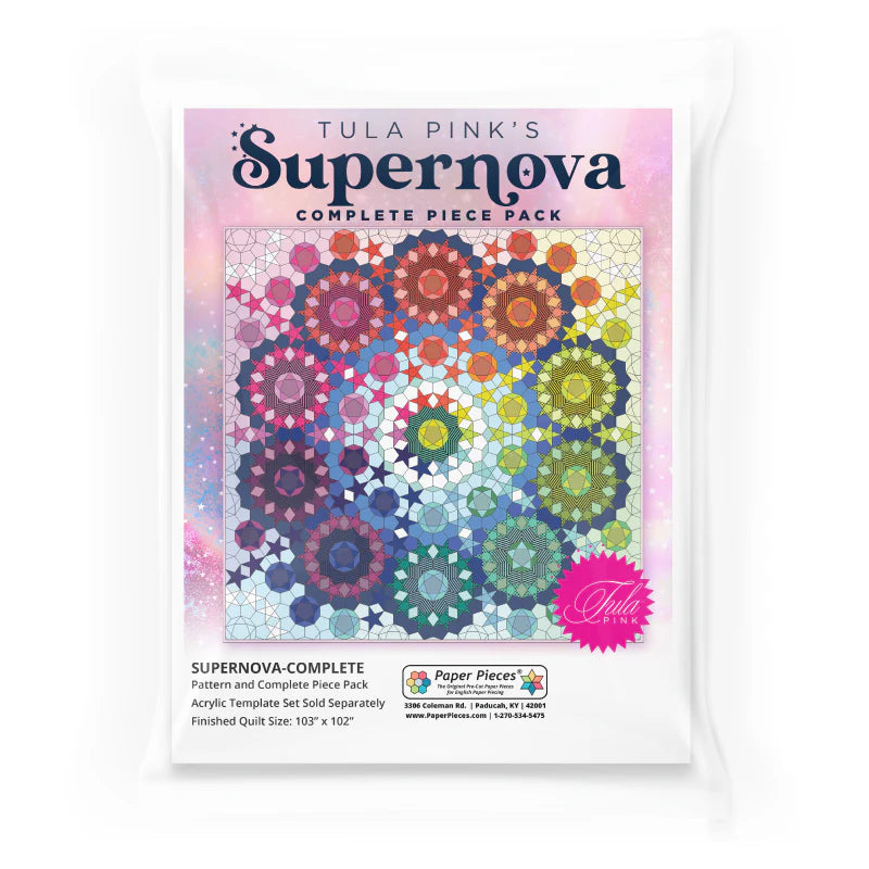 Tula Supernova Pattern and Paper Pieces