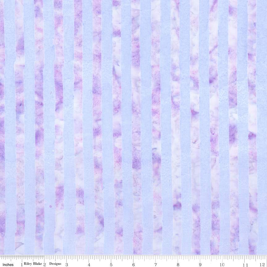 Expressions Batik Elementals by Riley Blake - Get in Line: Wisteria Skye