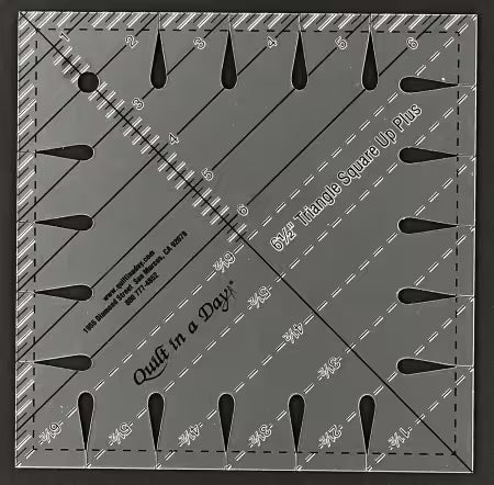 6 1/2 Triangle Square Up PLUS Ruler