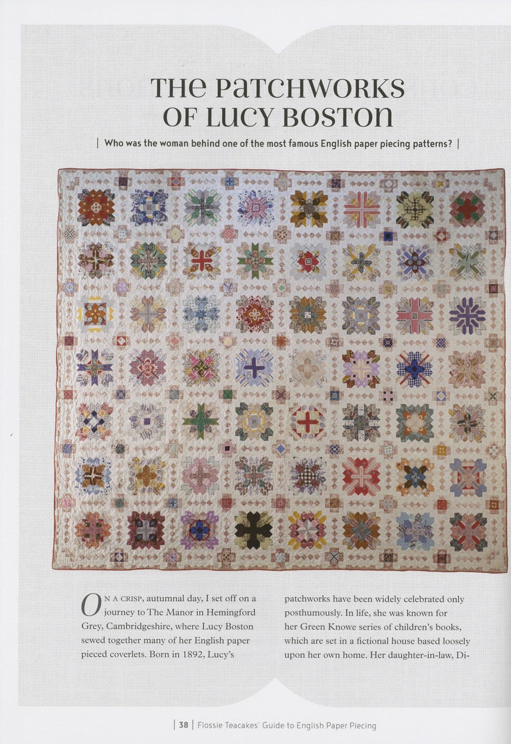 Book: Flossie Teacakes' Guide to English Paper Piecing