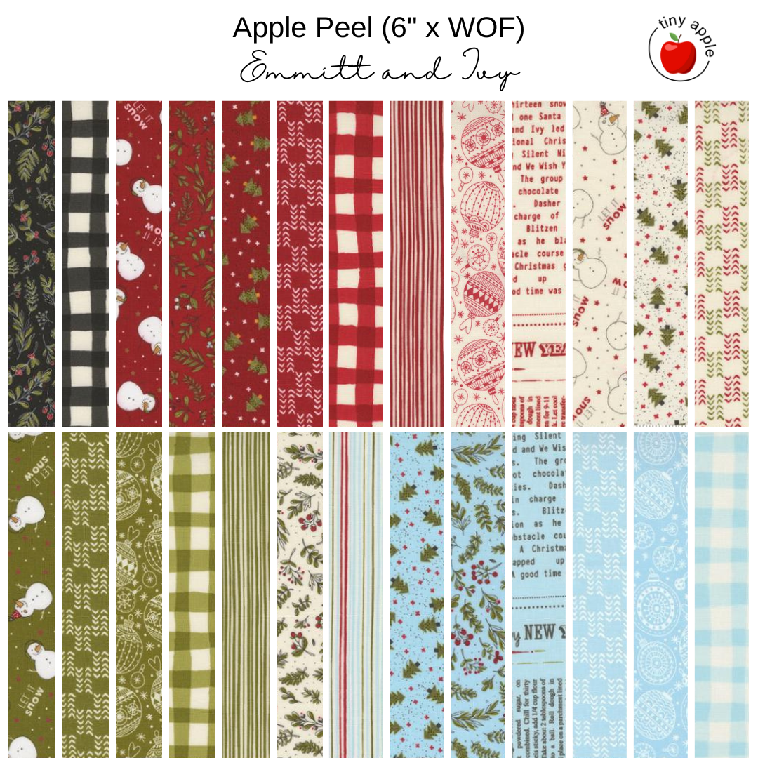 6" Apple Peel (26) - Emmitt and Ivy