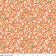 Autumn Wideback by Lori Holt - Cosmos Pumpkin