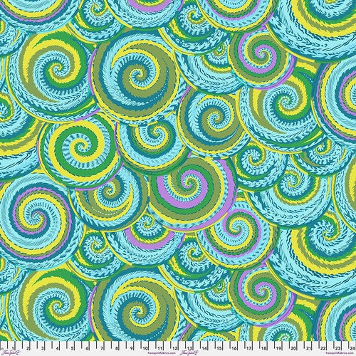 February 2024 by Kaffe Fassett Curly Baskets - Green