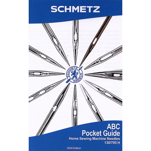 Schmetz Needle ABC Pocket Guide Booklet