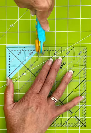 6 1/2 Triangle Square Up PLUS Ruler