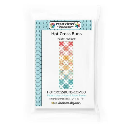 Paper Pieces: Hot Cross Buns Pattern and Paper pieces