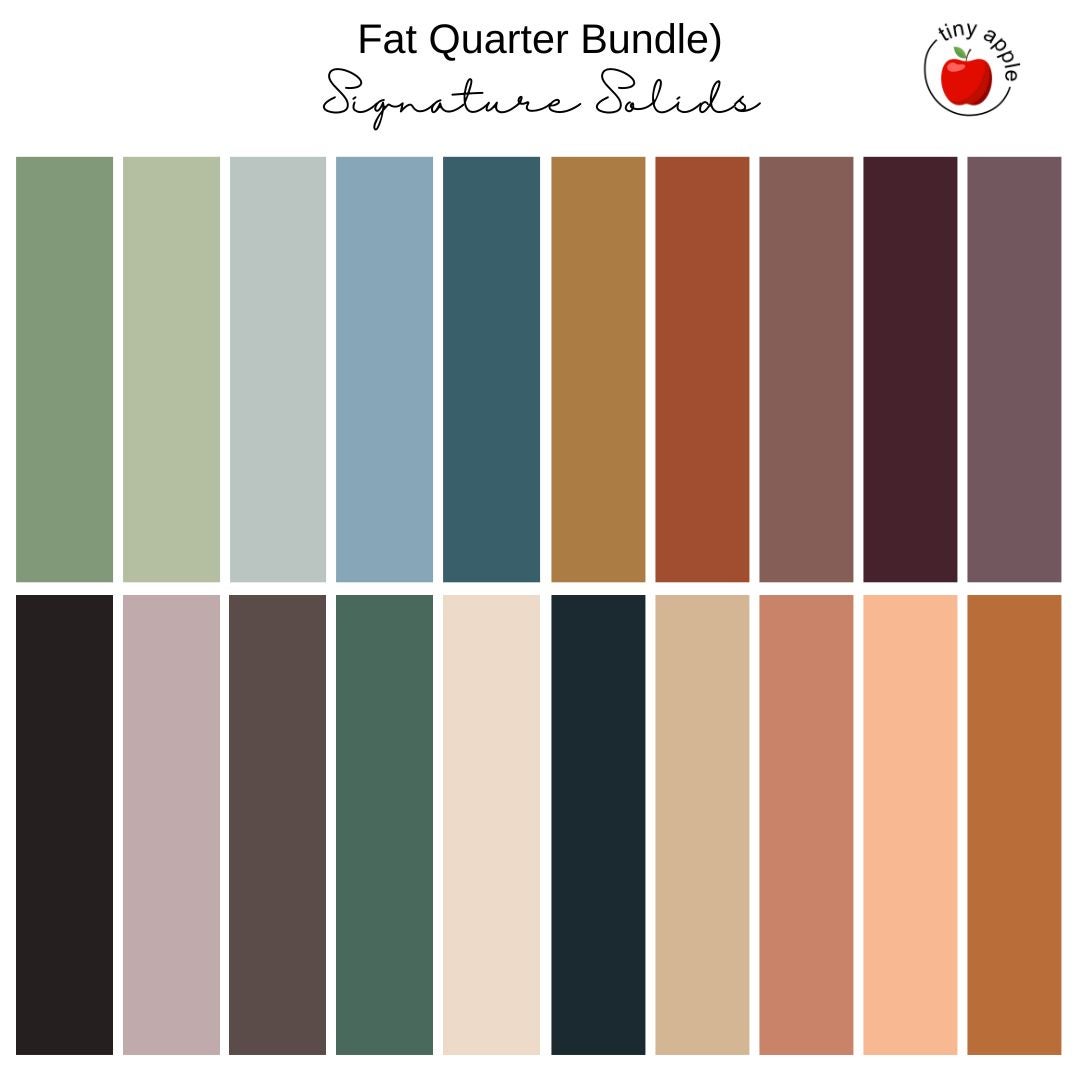 Fat Quarter Bundle (20) - AG Signature Solids