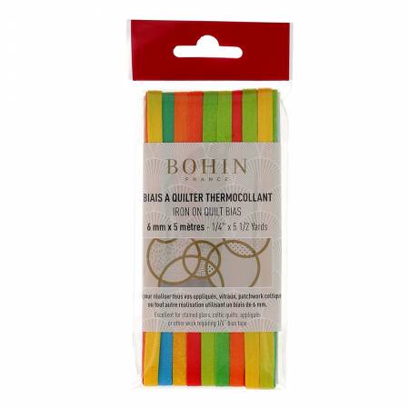 Fusible Quilt Bias Rainbow