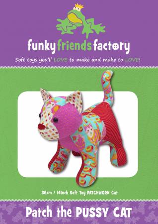 Pattern: Funky Friends Factory Patch the Pussy Cat