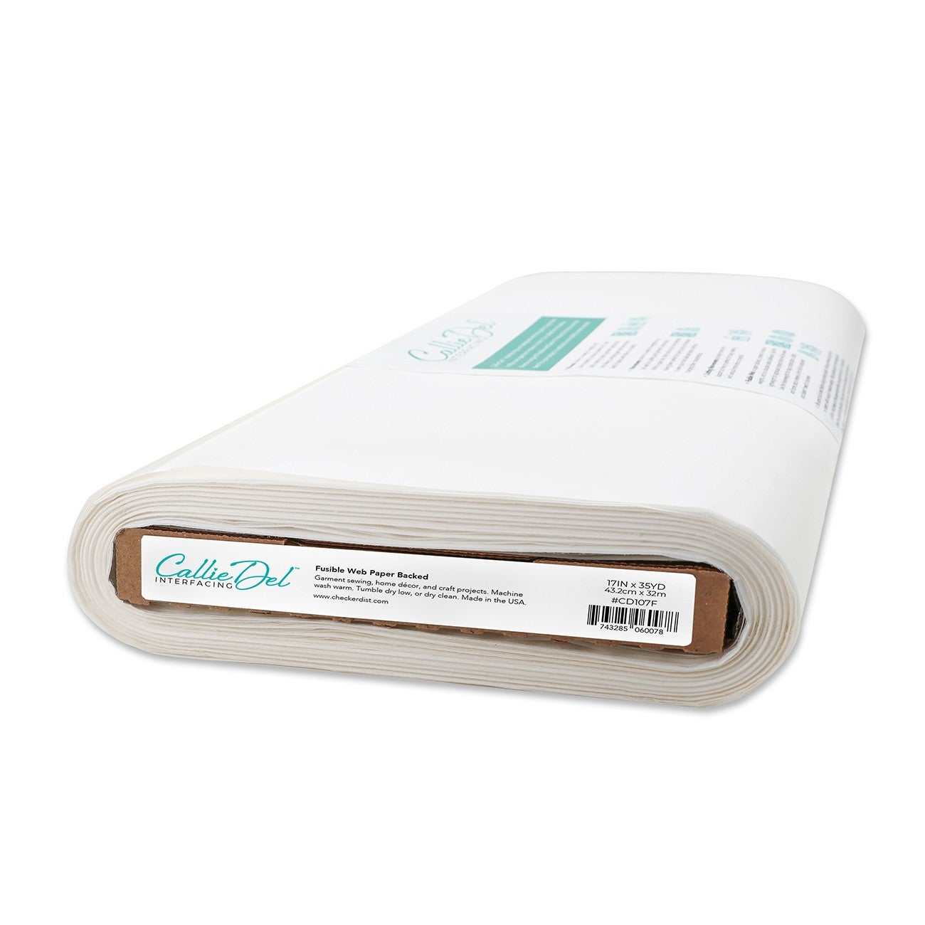 Callie Del Fusible Web Paper Backed 17"