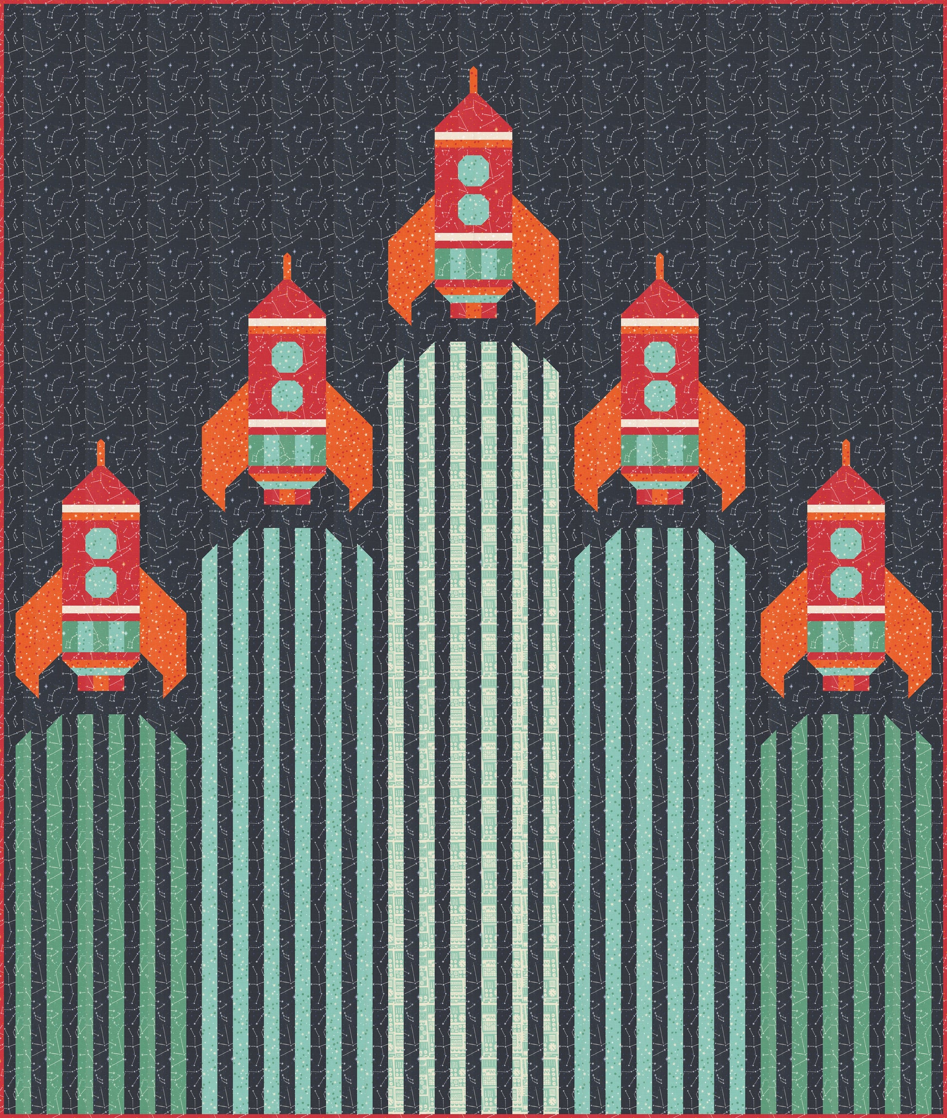 Kit: 3-2-1 Blast Off (61" x 72")