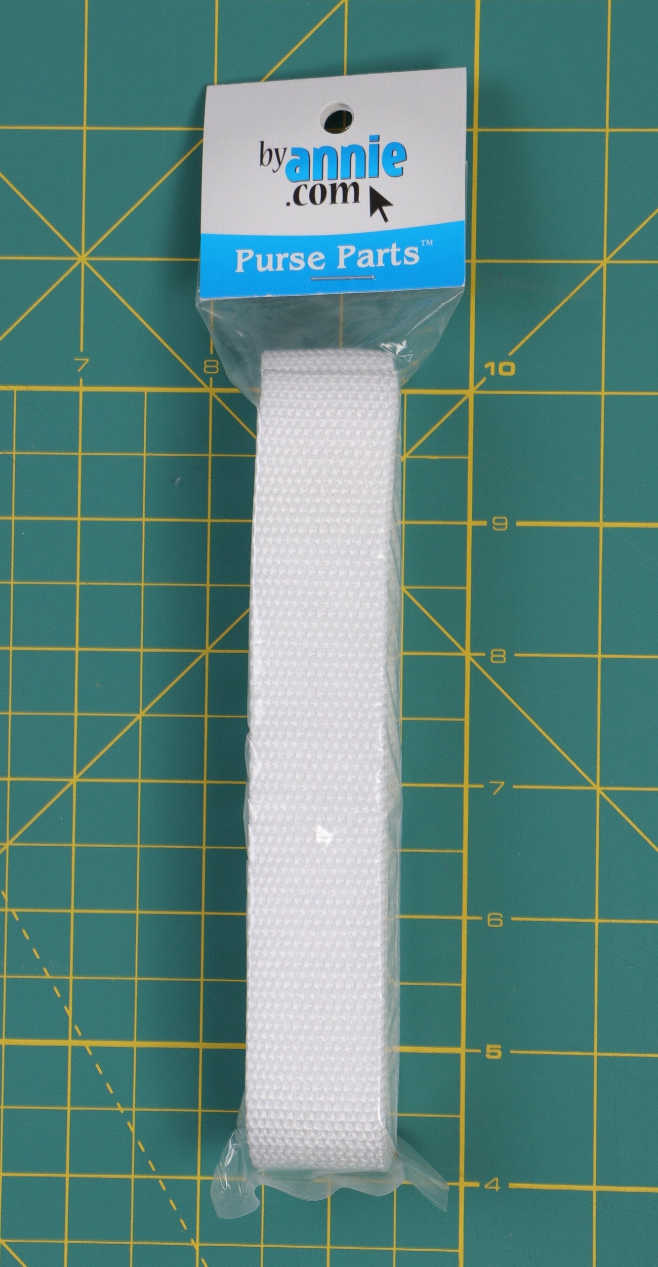 By Annie Strapping- 1in x 3 yd-white