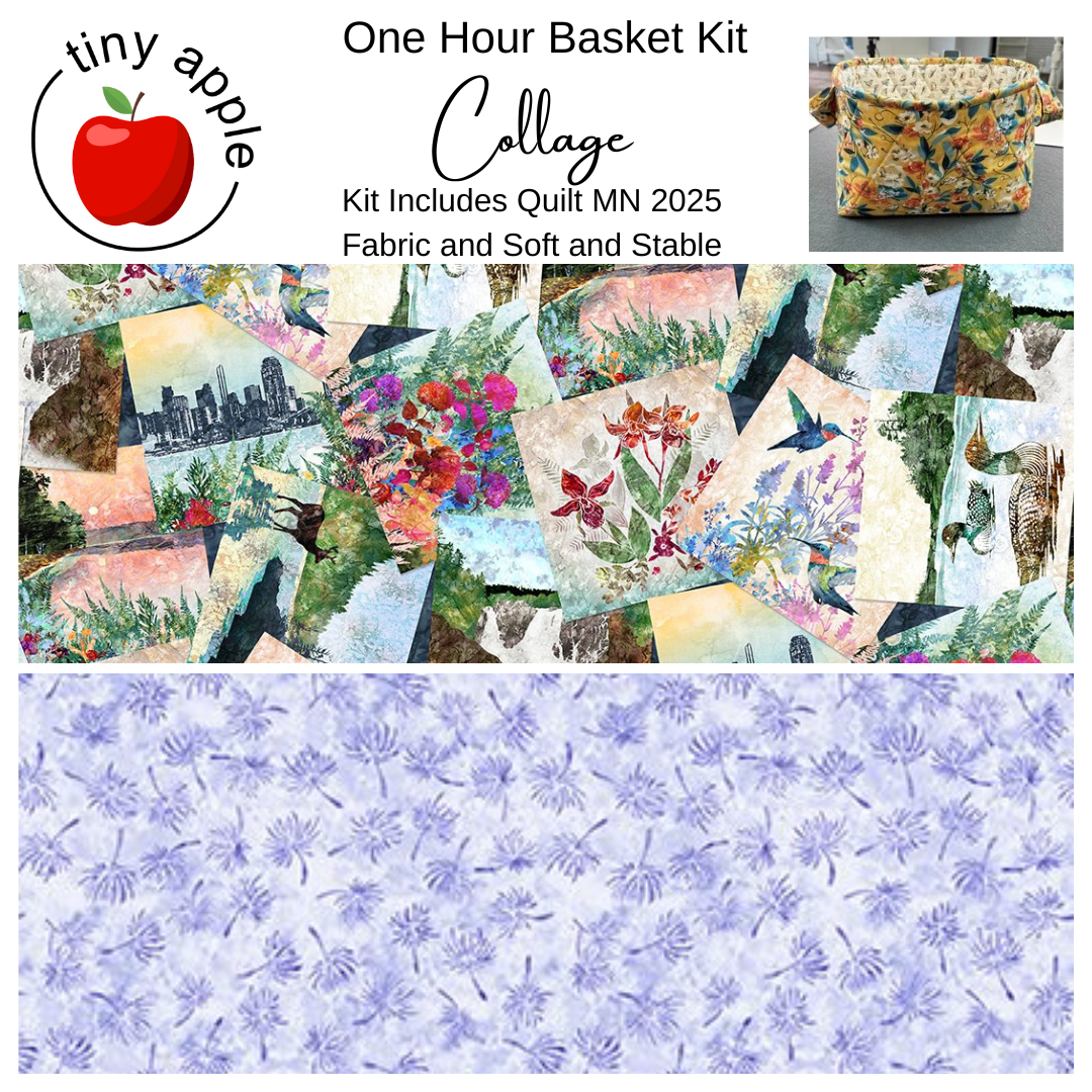 Kit: 2025 QMN One Hour Basket - Multiple Versions (includes pattern)