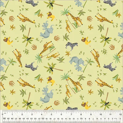 King of the Jungle | A Day of Play Flannel -Pale Olive