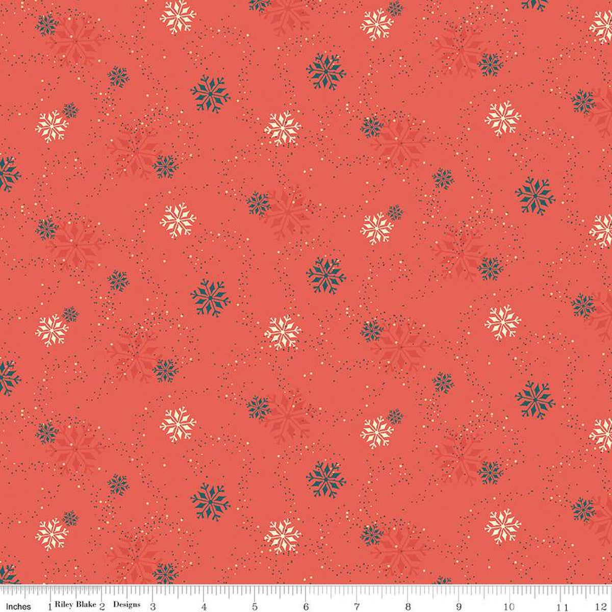 In From the Cold by Heather Peterson Snowflake: Coral
