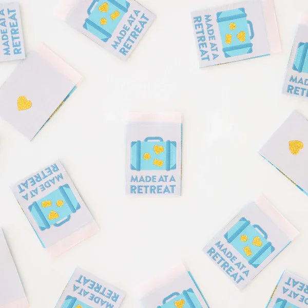 Quilt Label - Sarah Hearts | Made At A Retreat