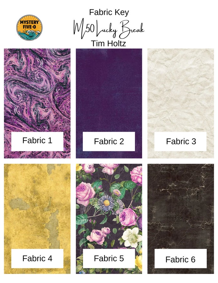 Kit: M50 Lucky Break | Tim Holtz Purple