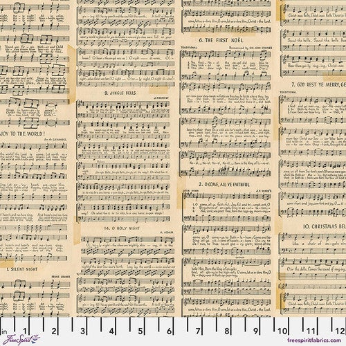 Free Spirit: Holidays Past by Tim Holtz Carolers: Neutral