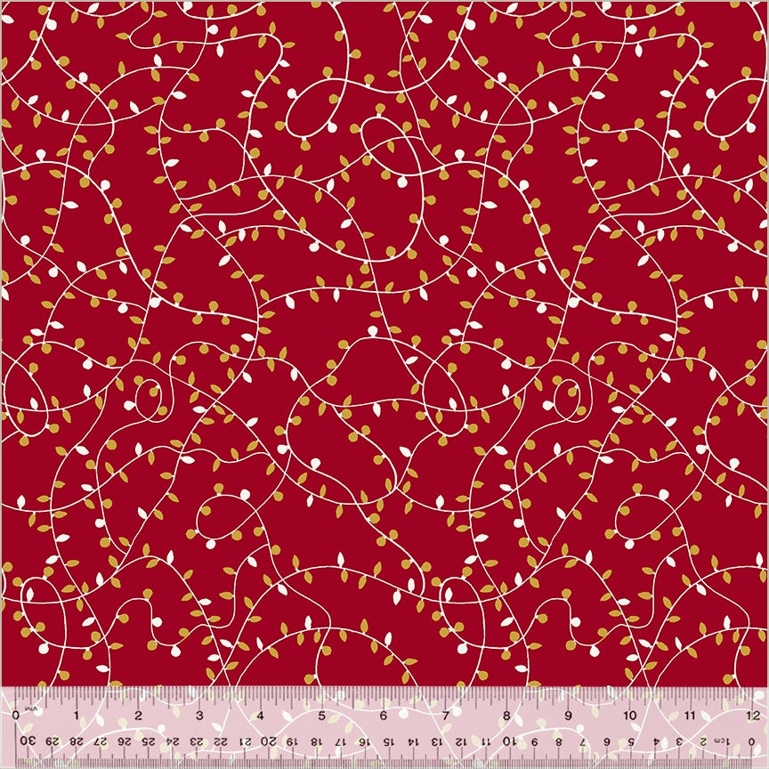 Holiday Twinkle by Whistler Studios Twinkle Lights: Dark Red/Gold