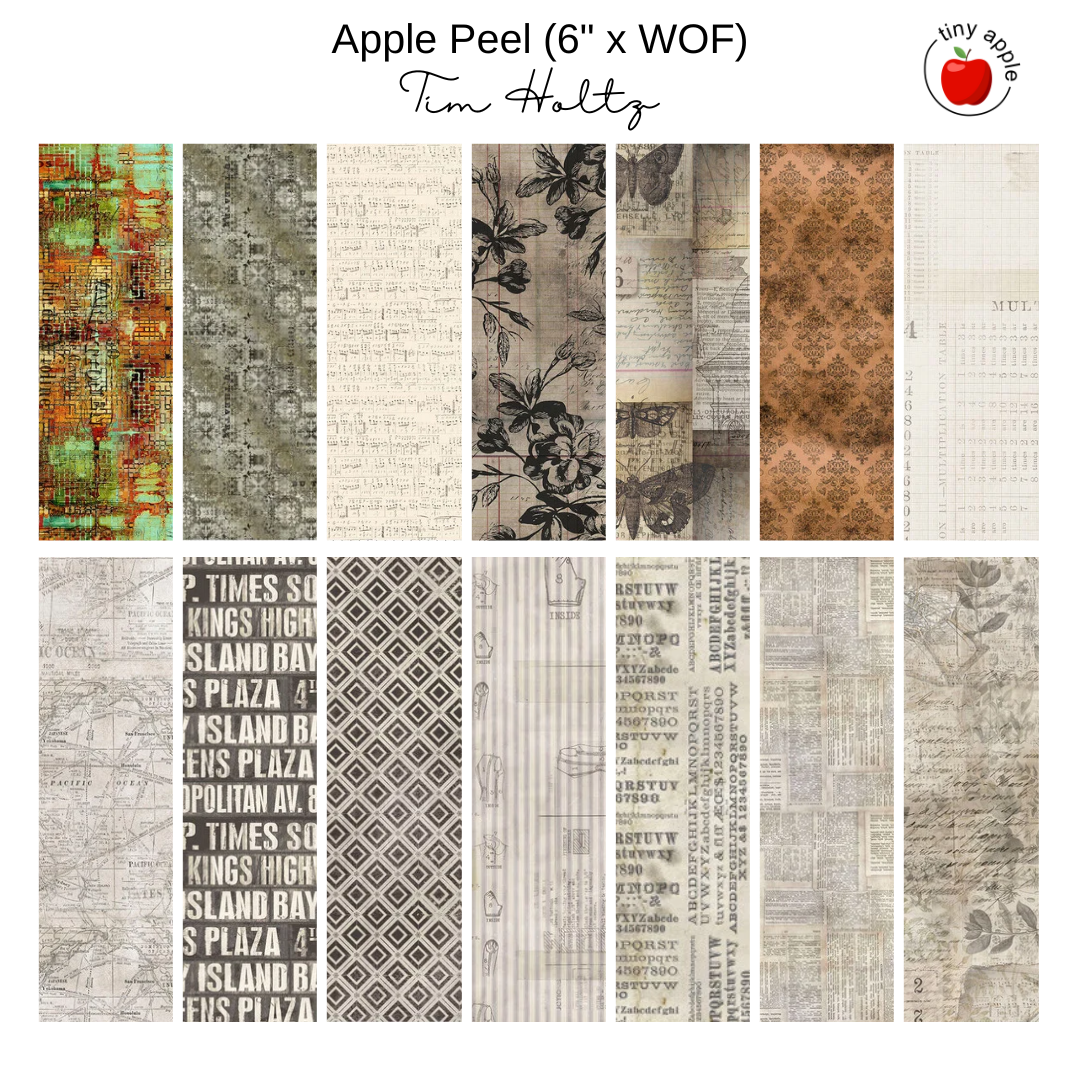 6" Apple Peels (14) - Tim Holtz Group
