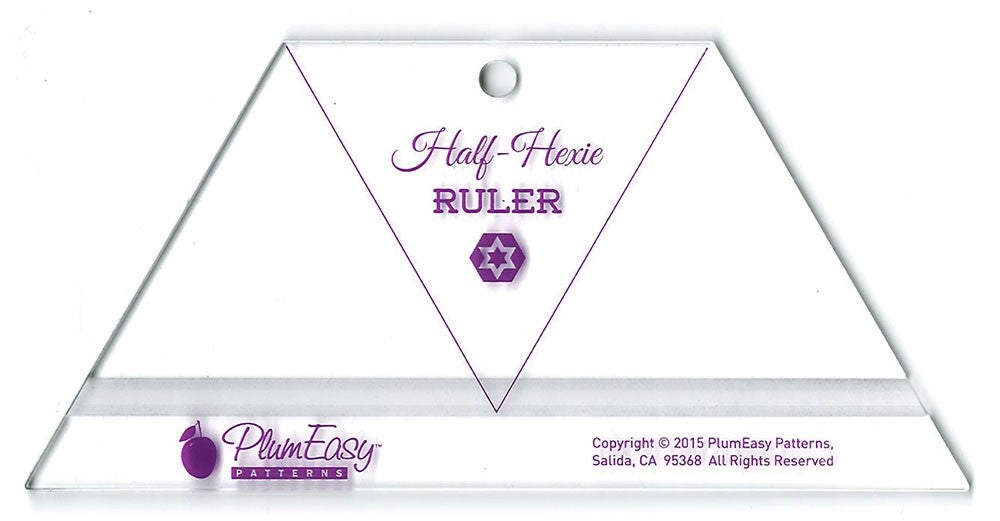 Half-Hexie Ruler