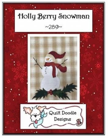 Pattern: Holly Berry Snowman