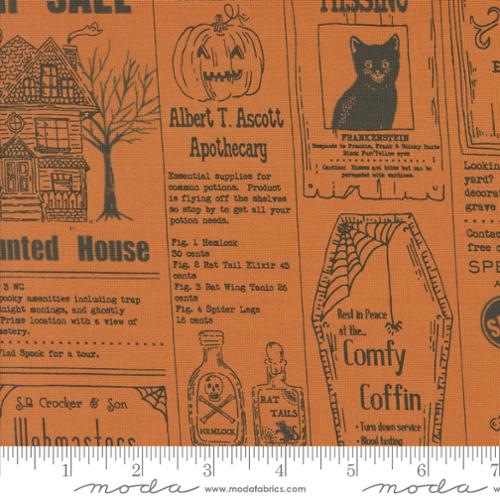 Home Sweet Haunt by Stacy Iest Hsu - Vintage Newspaper: Pumpkin