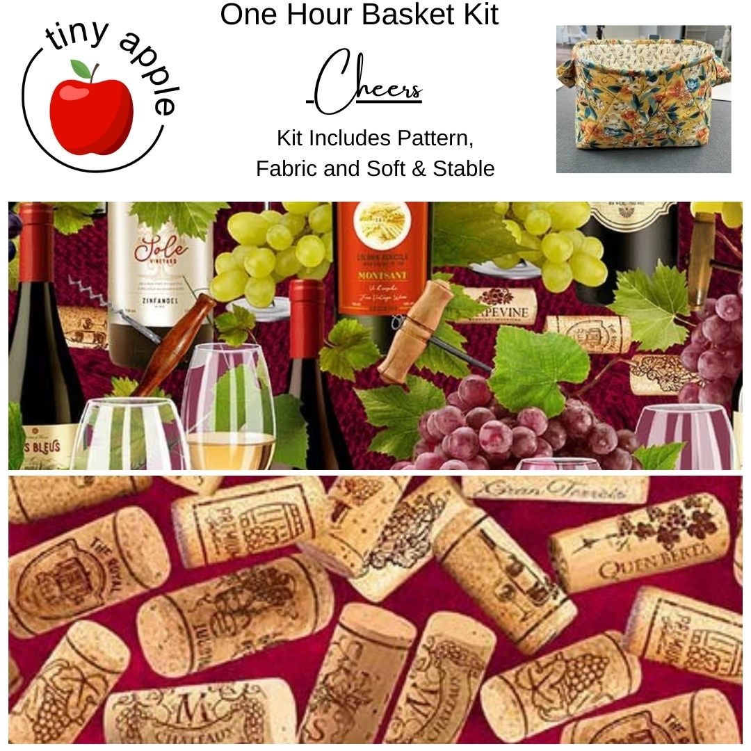 Kit:  One Hour Basket - Cheers