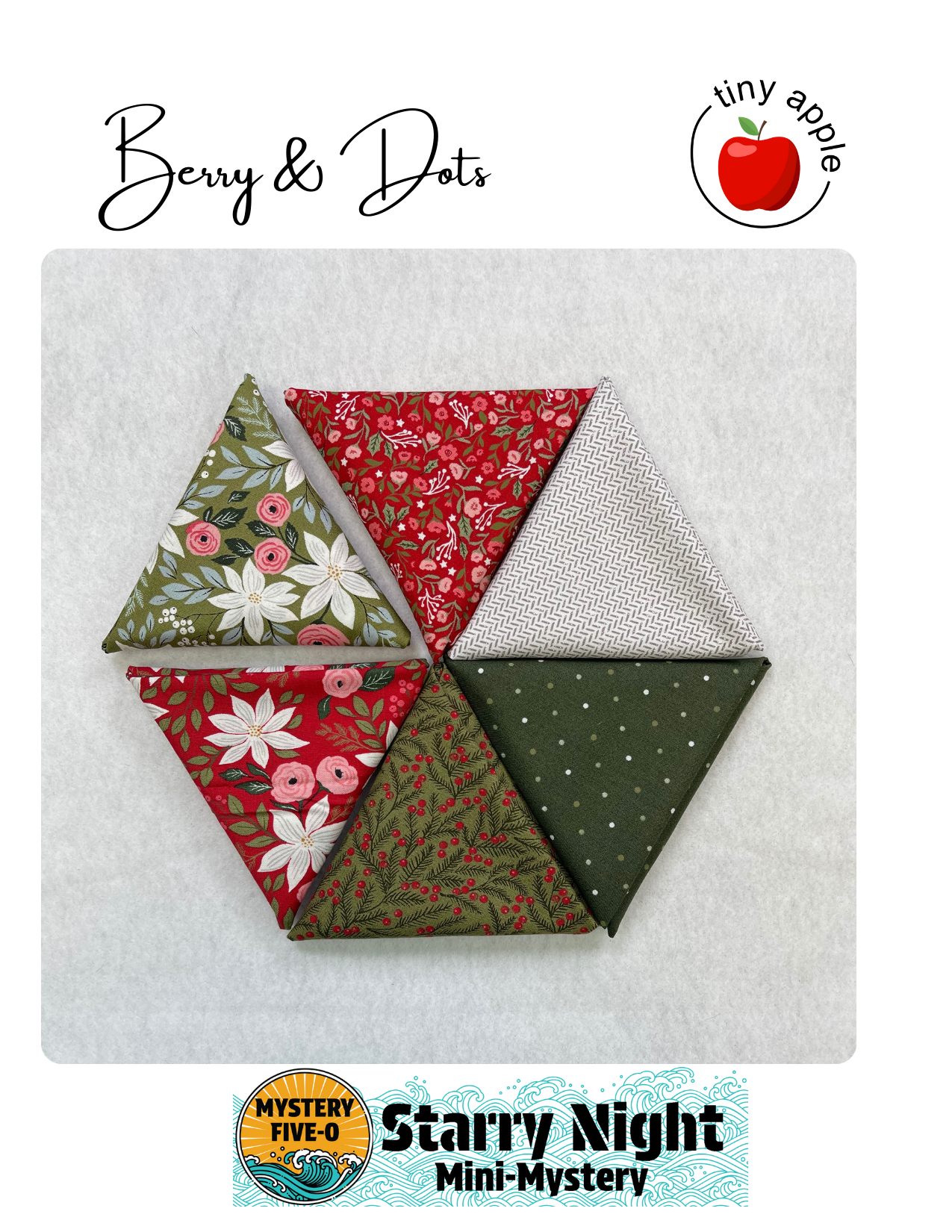 Fat Quarter Bundle (6) M50 | Berry and Dot