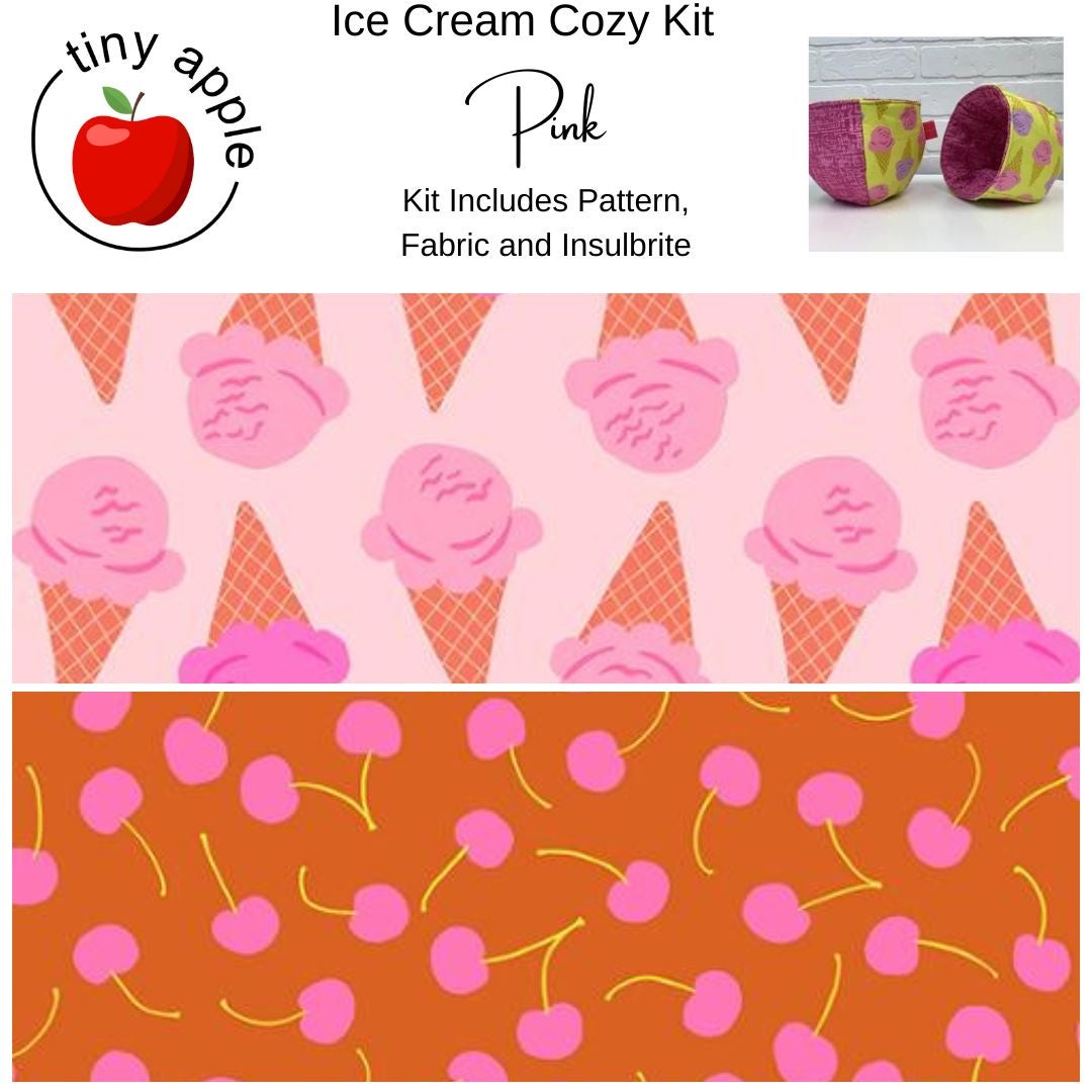 Kit:  Ice Cream Cozy - Pink