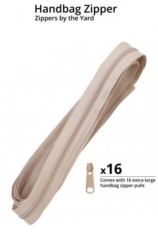 By Annie 4YD Zippers by the Yard - Natural