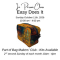Class: Bag Makers' Club | Easy Does It