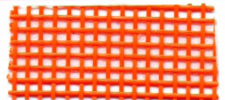Vinyl Mesh Roll - Orange 36in