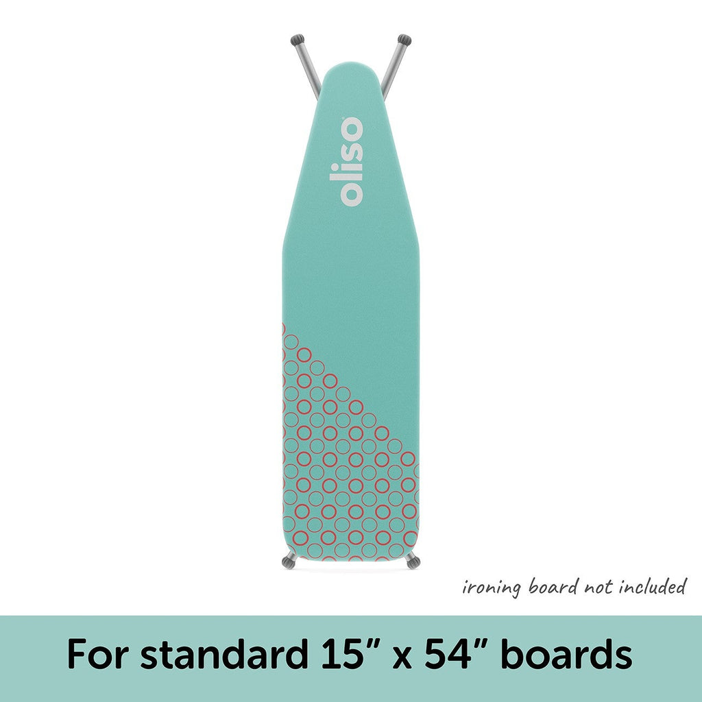 Ironing Board Cover Aqua and Coral