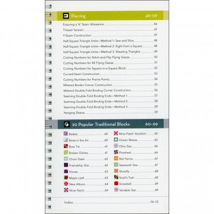 All in One Quilter's Reference Tool