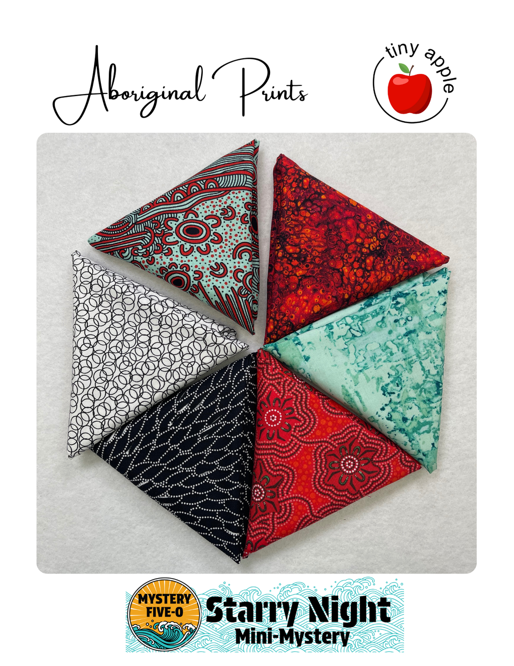 Fat Quarter Bundle (6) M50 | Aboriginal Prints