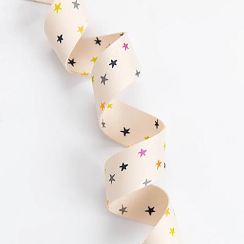 Starry Natural/Magic 1 1/2"  Webbing