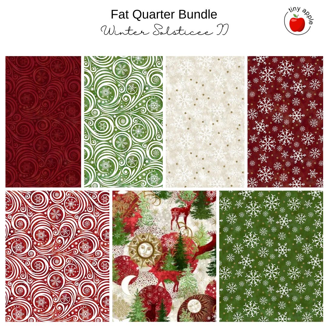 Fat Quarter Bundle (7) - Winter Solstice II