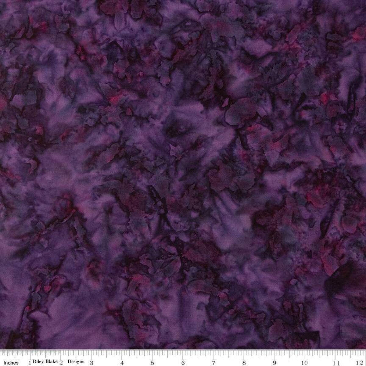 Expressions Batik Elementals by Riley Blake - Color Play Mottled: Purple Outburst
