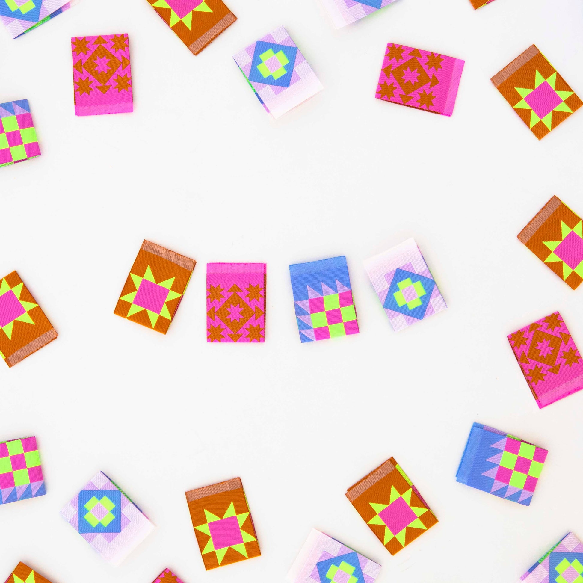 Quilt Label - Sarah Hearts X Then Came June | Star Quilt Block