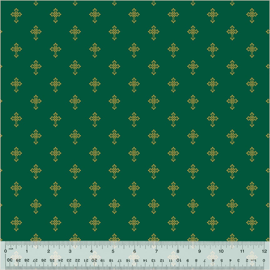 Holiday Twinkle by Whistler Studios MICK: Green/Gold