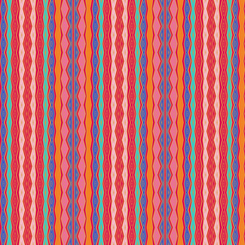 Fantasticats Geo Stripe - Orange