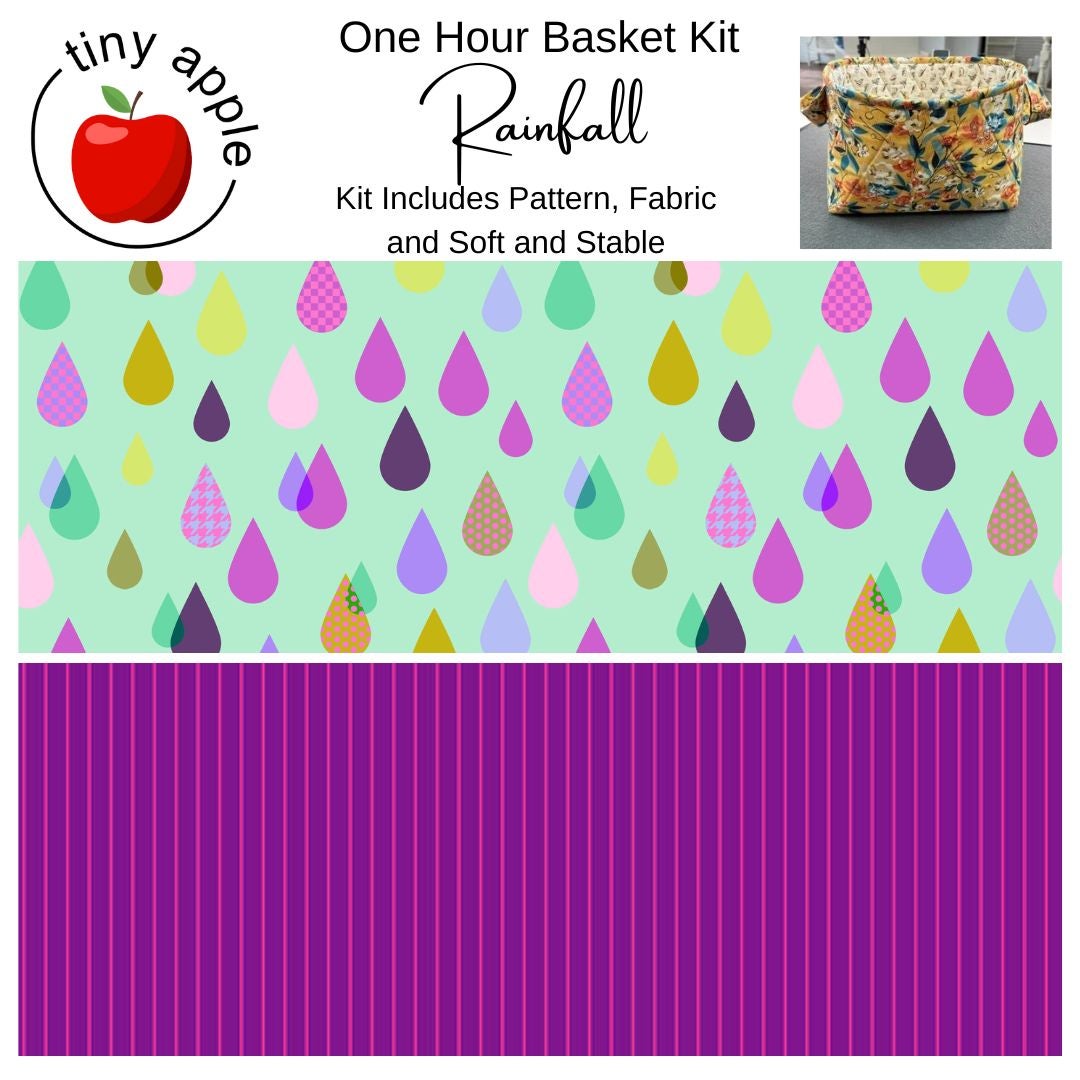 Kit:  One Hour Basket - Rainfall