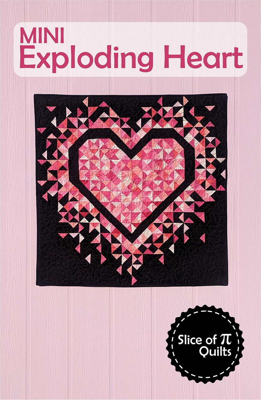 Pattern: Mini Exploding Heart