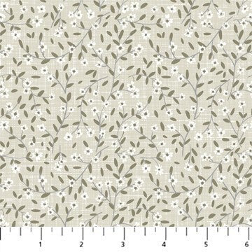 Figo Klara - Ditsy Floral Sage