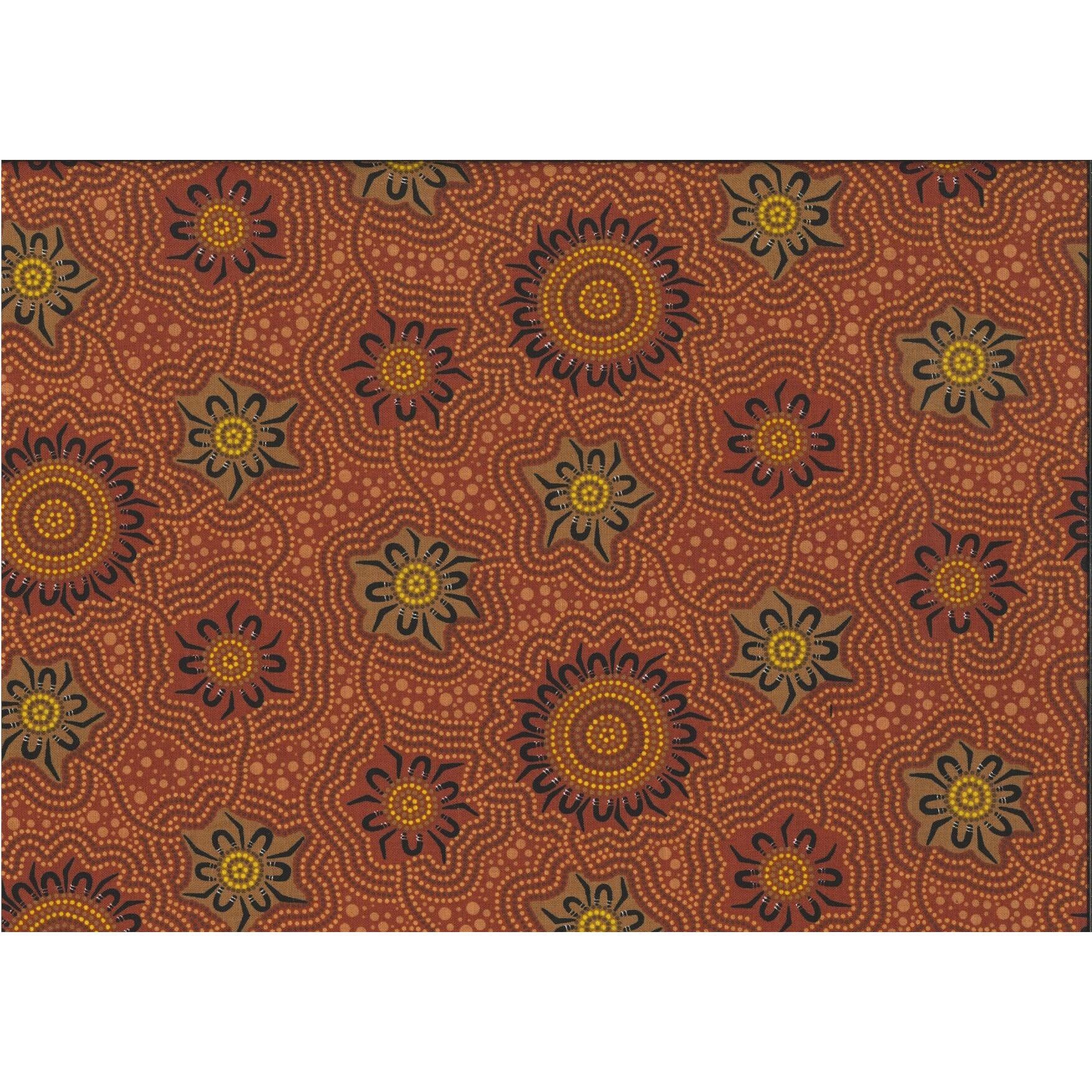 M&S Textiles - Caming Ground 2: Brown