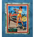 Kit: Potholders - Girls Gone Fishing (makes two - images vary)